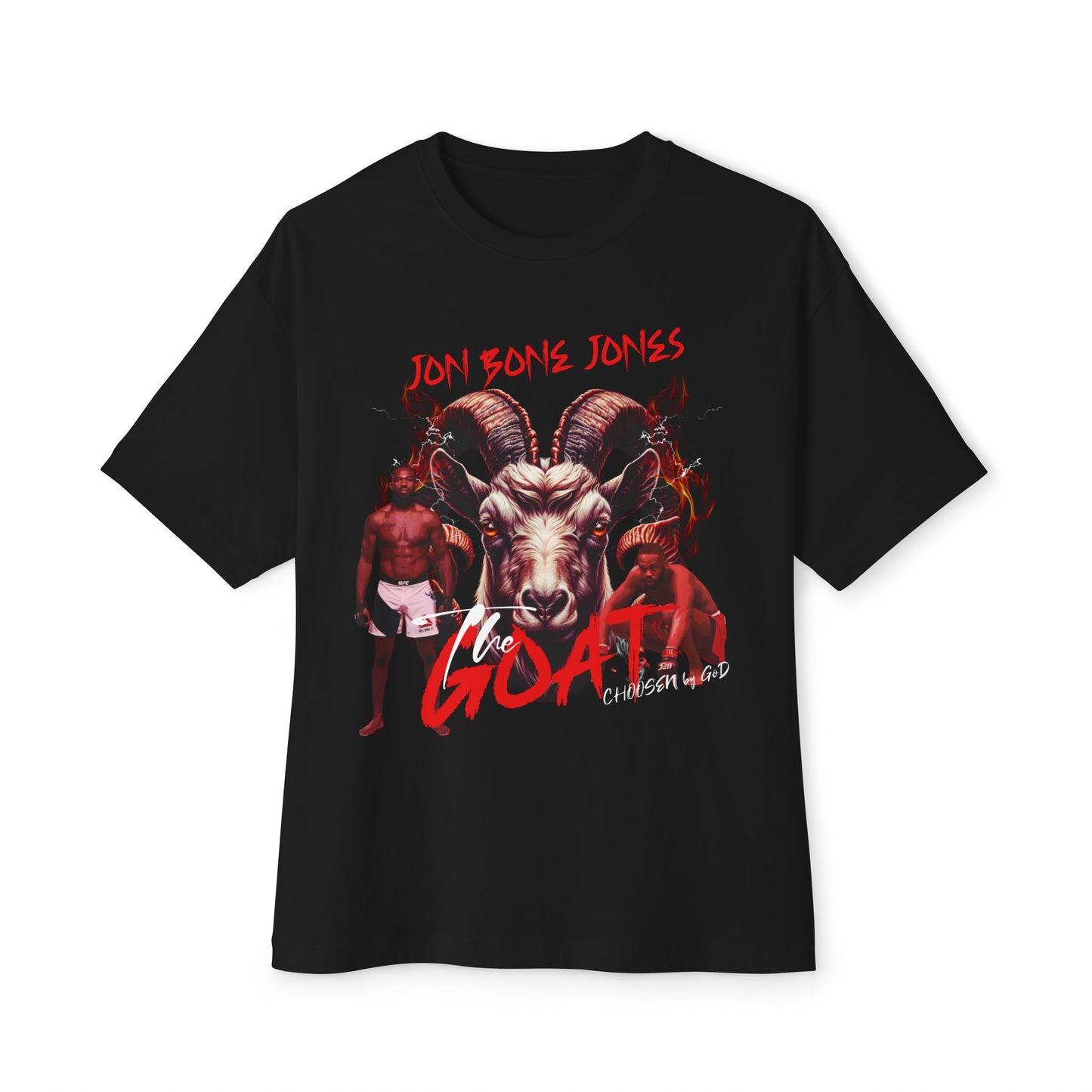 JON JONES Unisex Oversized Boxy Tee