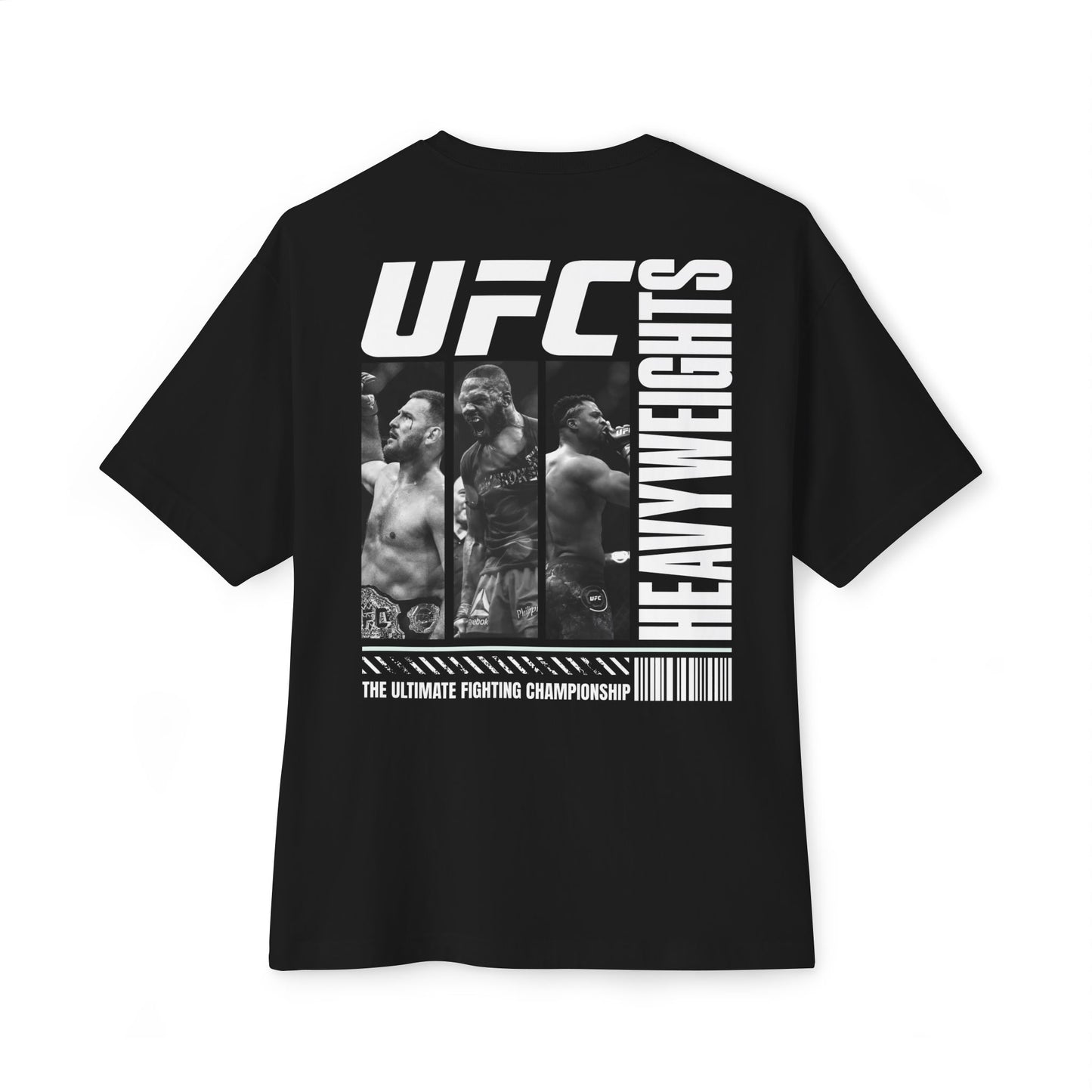 UFC Heavyweights Unisex Oversized Boxy Tee - Ultimate Fighting Championship Apparel