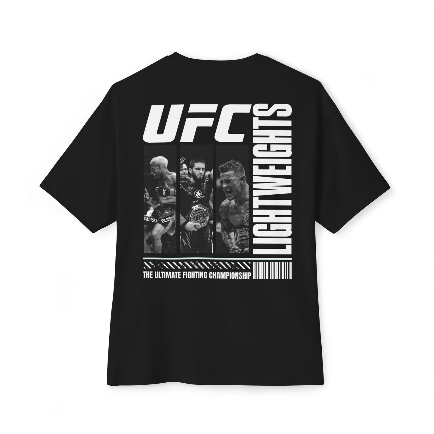 UFC Lightweights Unisex Oversized Boxy Tee - Ultimate Fighting Championship Apparel