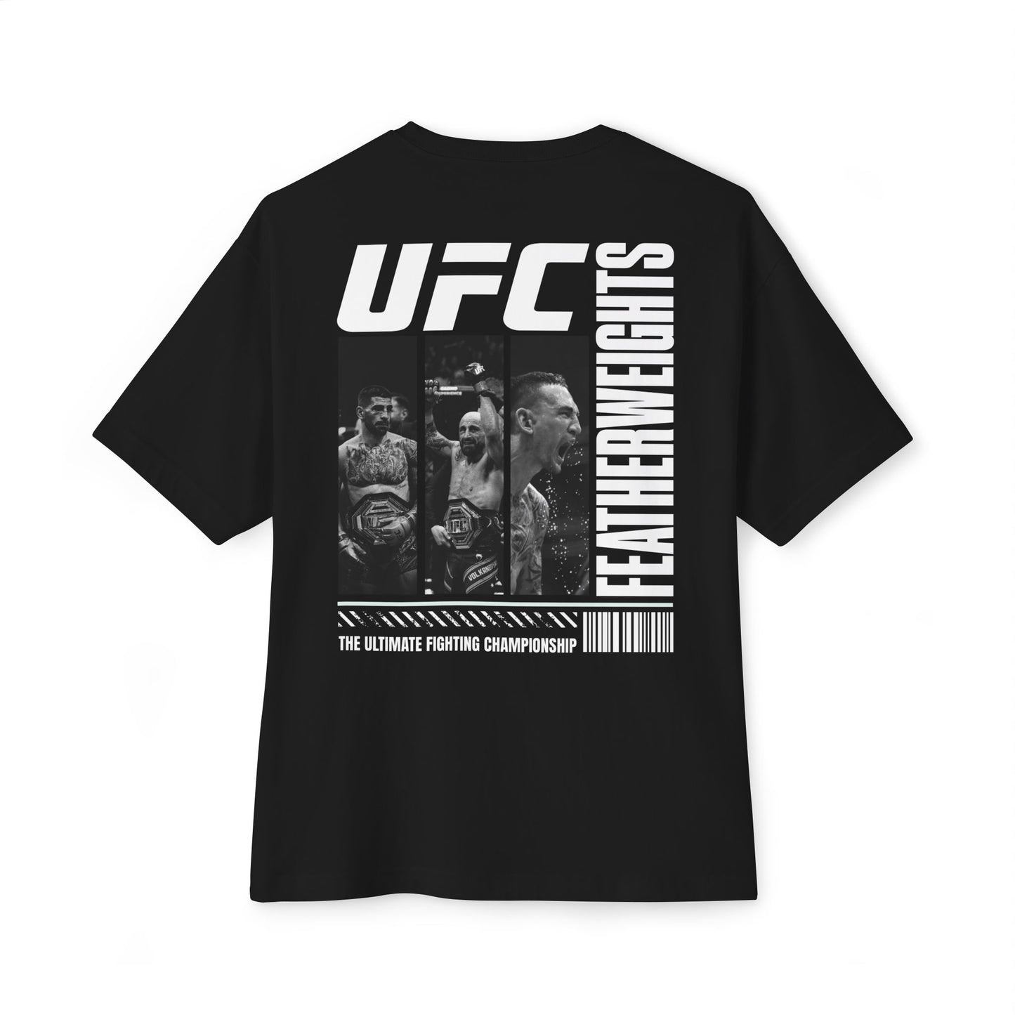 UFC Featherweights Unisex Oversized Boxy Tee - Ultimate Fighting Championship Apparel