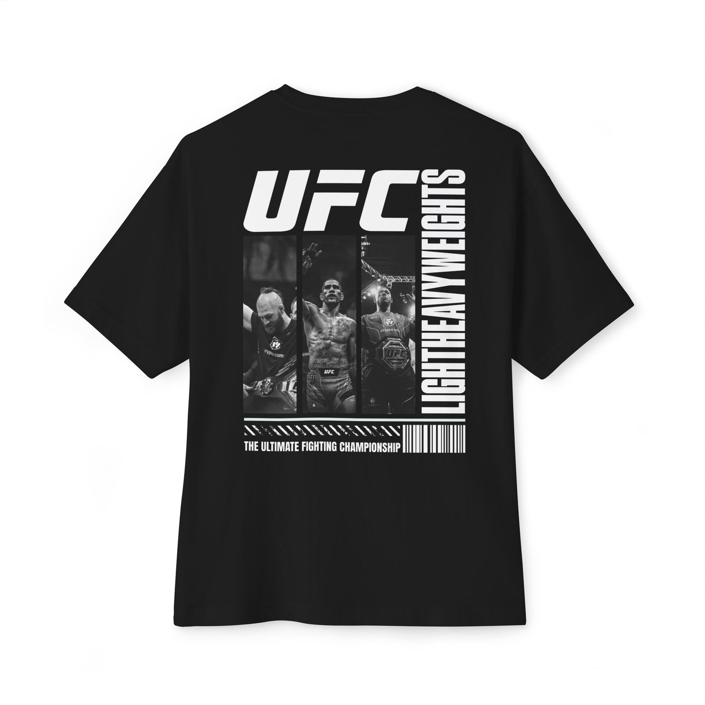 UFC Light Heavyweights Unisex Oversized Boxy Tee - Ultimate Fighting Championship Apparel