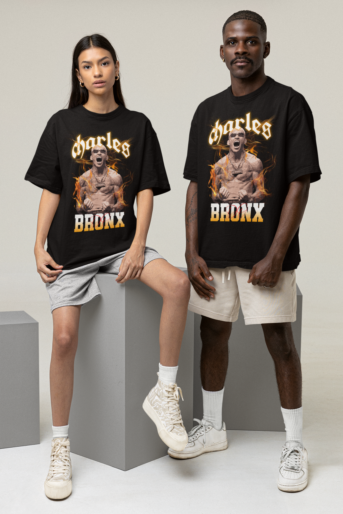 Charles Oliveira The Dobronx Oversized Tee