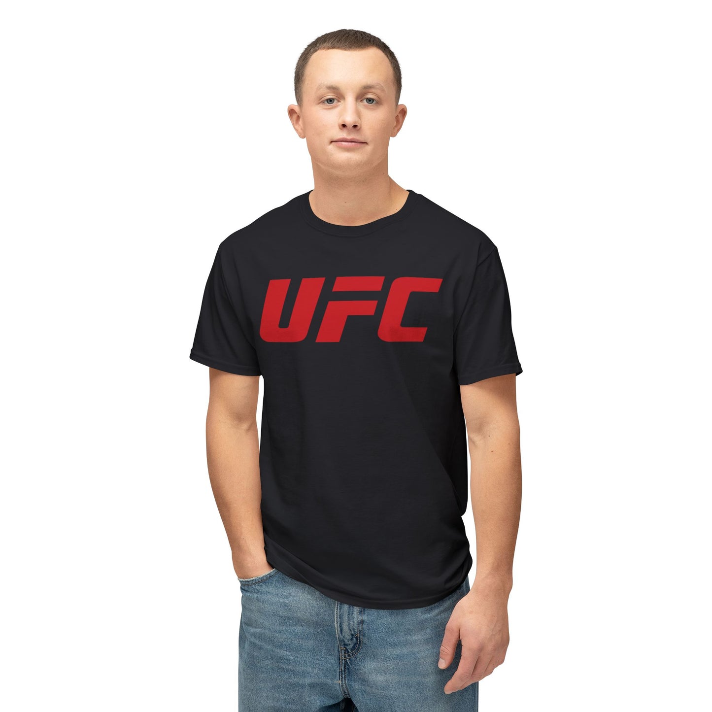 Unisex UFC Logo HD Cotton™ T-shirt - Perfect for Sports Fans