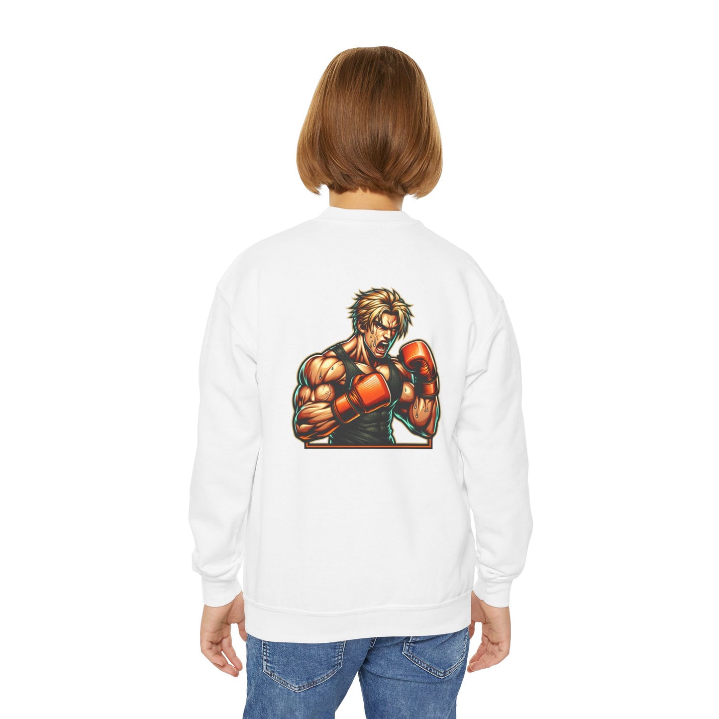 Anime Warrior: Kids' Fighter Sweatshirt