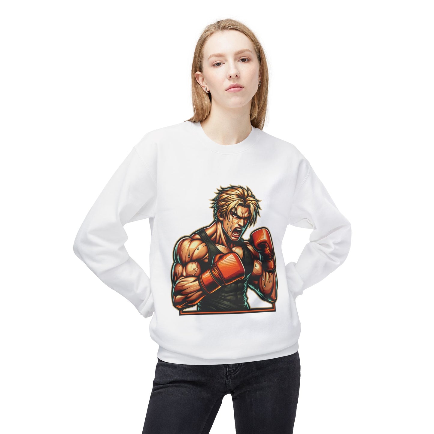 Anime Fight Sports Sweatshirt