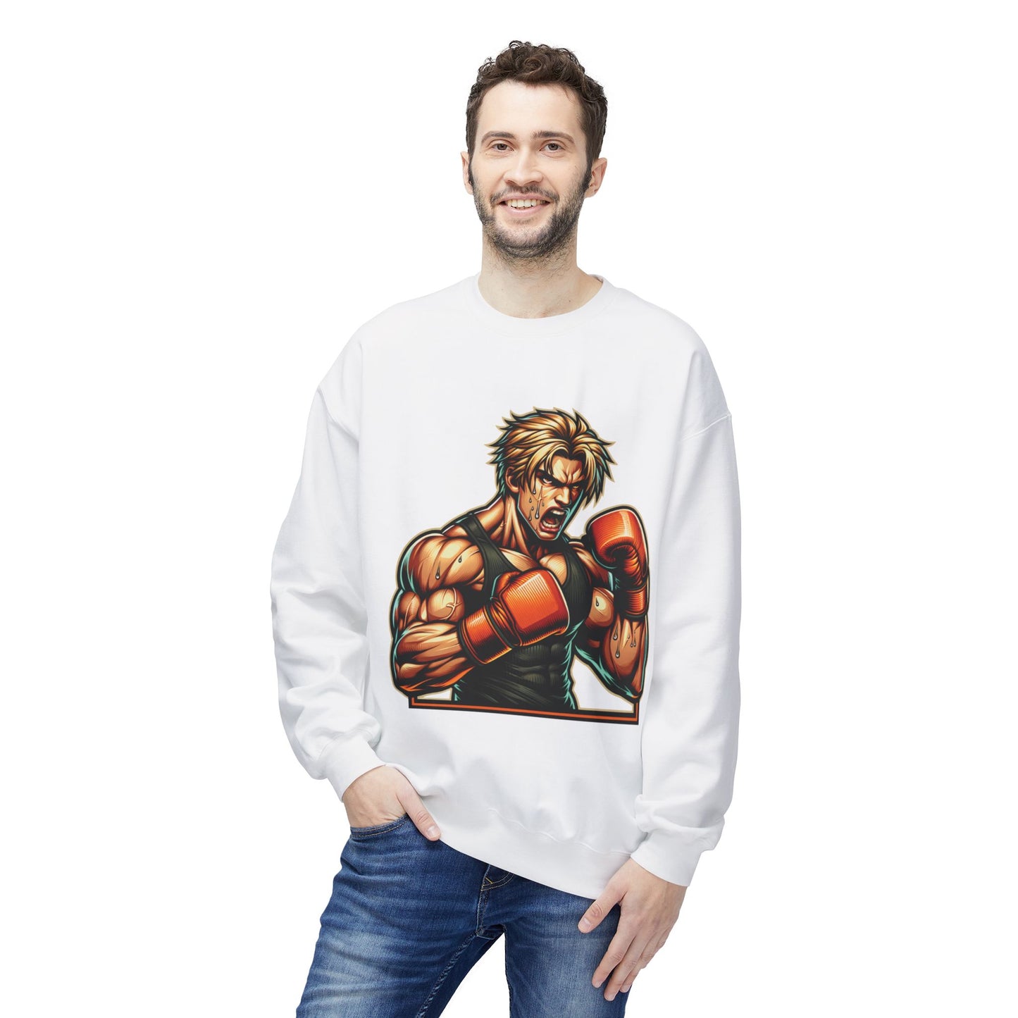 Anime Fight Sports Sweatshirt