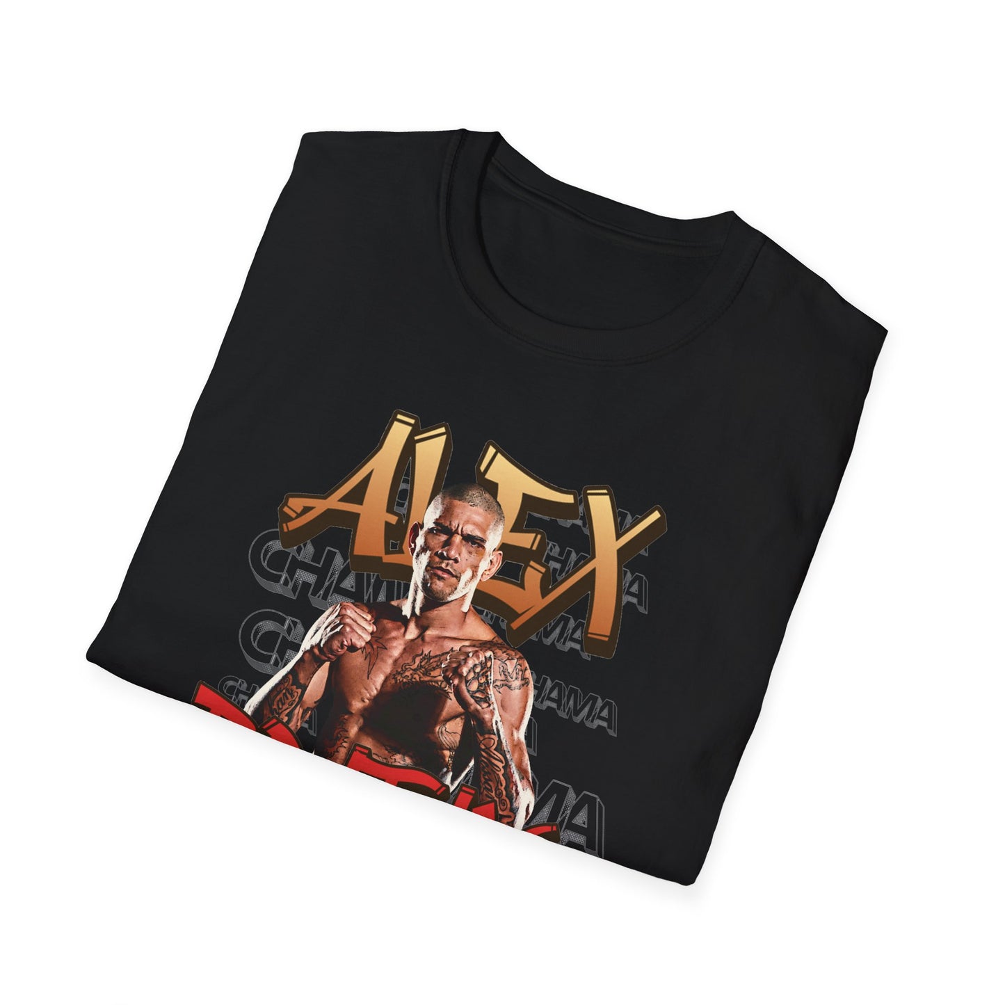 Alex Pereira Graphic  Softstyle T-Shirt - Casual Wear for Fans