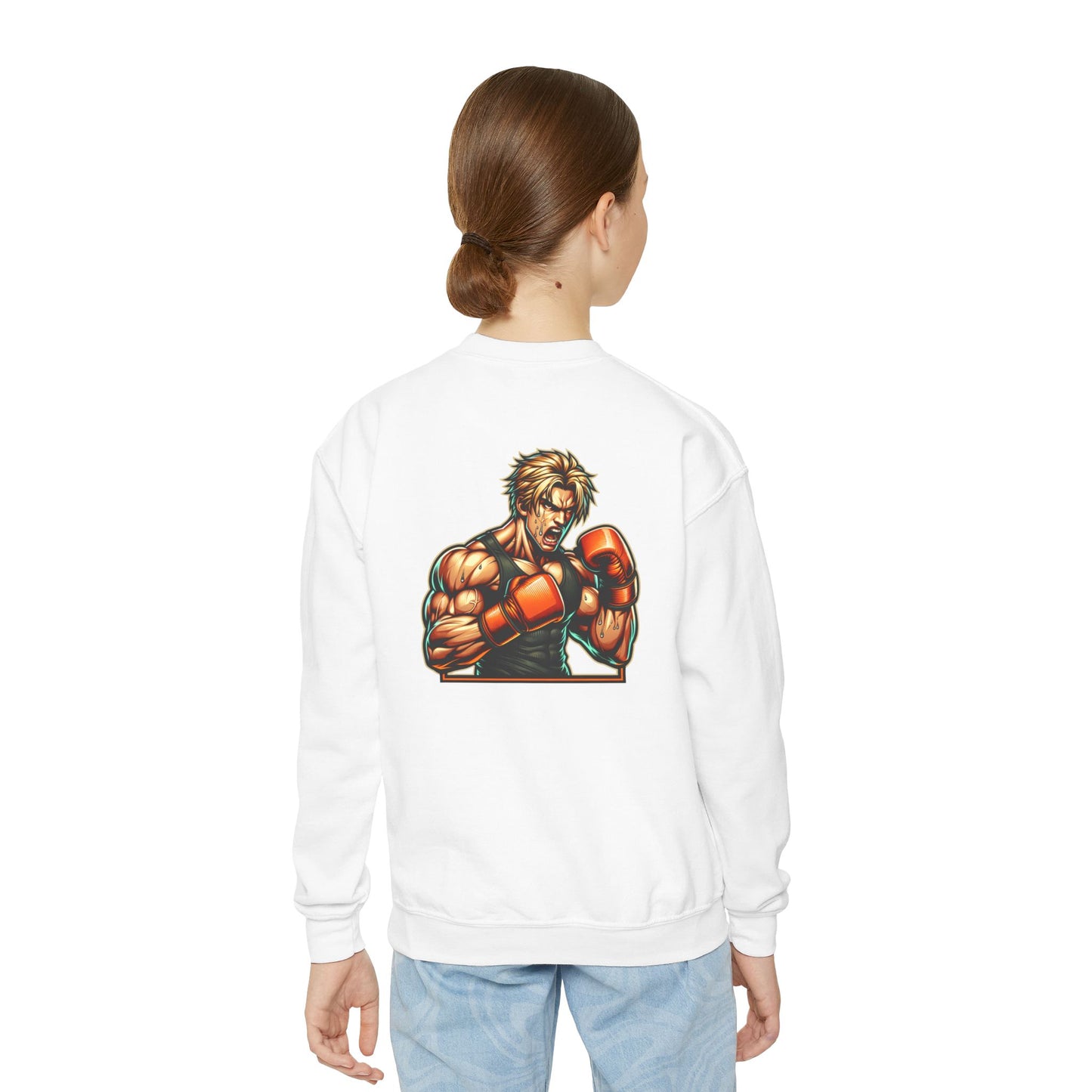 Anime Warrior: Kids' Fighter Sweatshirt