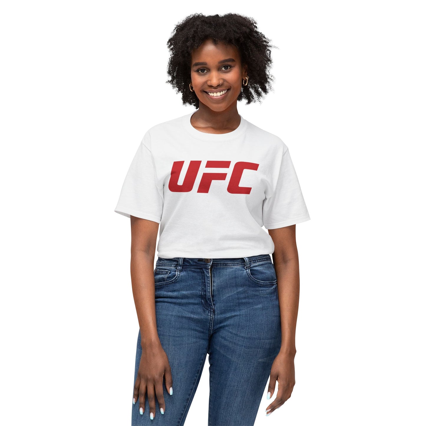 Unisex UFC Logo HD Cotton™ T-shirt - Perfect for Sports Fans