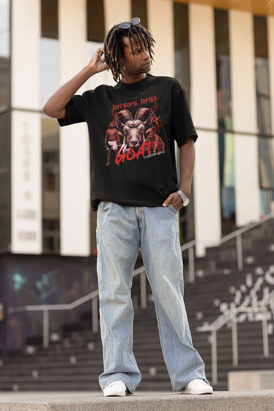 JON JONES Unisex Oversized Boxy Tee