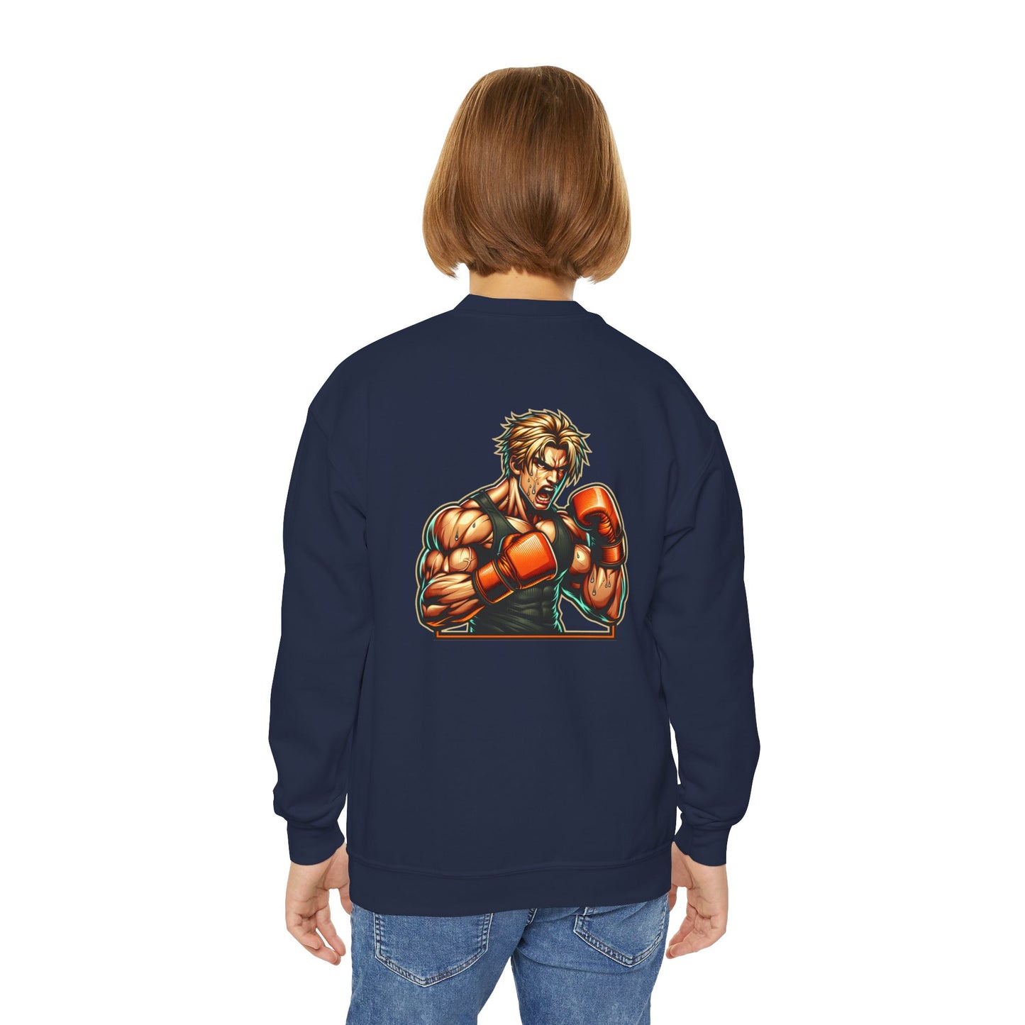 Anime Warrior: Kids' Fighter Sweatshirt