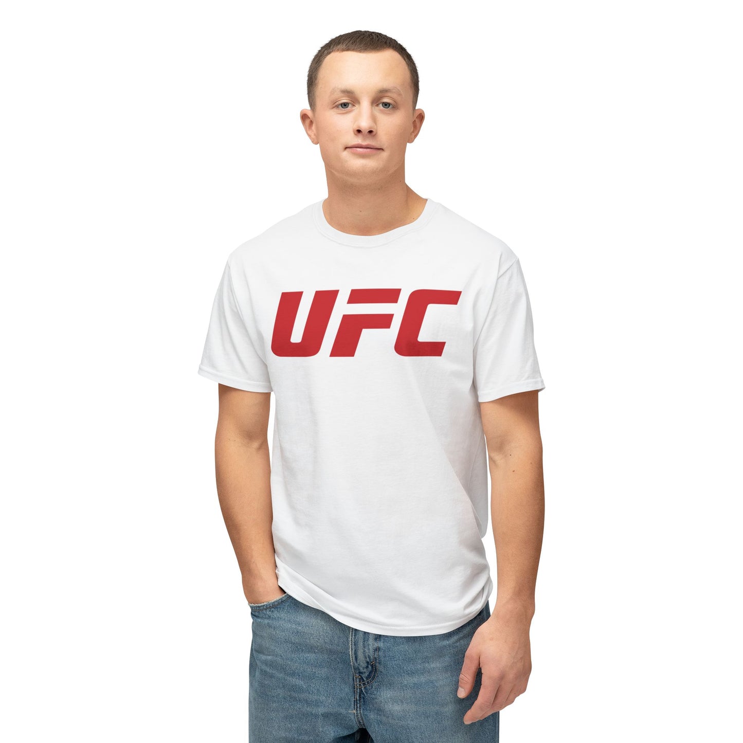 Unisex UFC Logo HD Cotton™ T-shirt - Perfect for Sports Fans