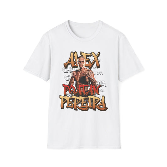 Alex Pereira Graphic  Softstyle T-Shirt - Casual Wear for Fans