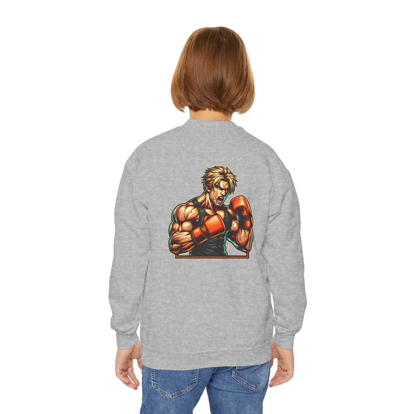 Anime Warrior: Kids' Fighter Sweatshirt