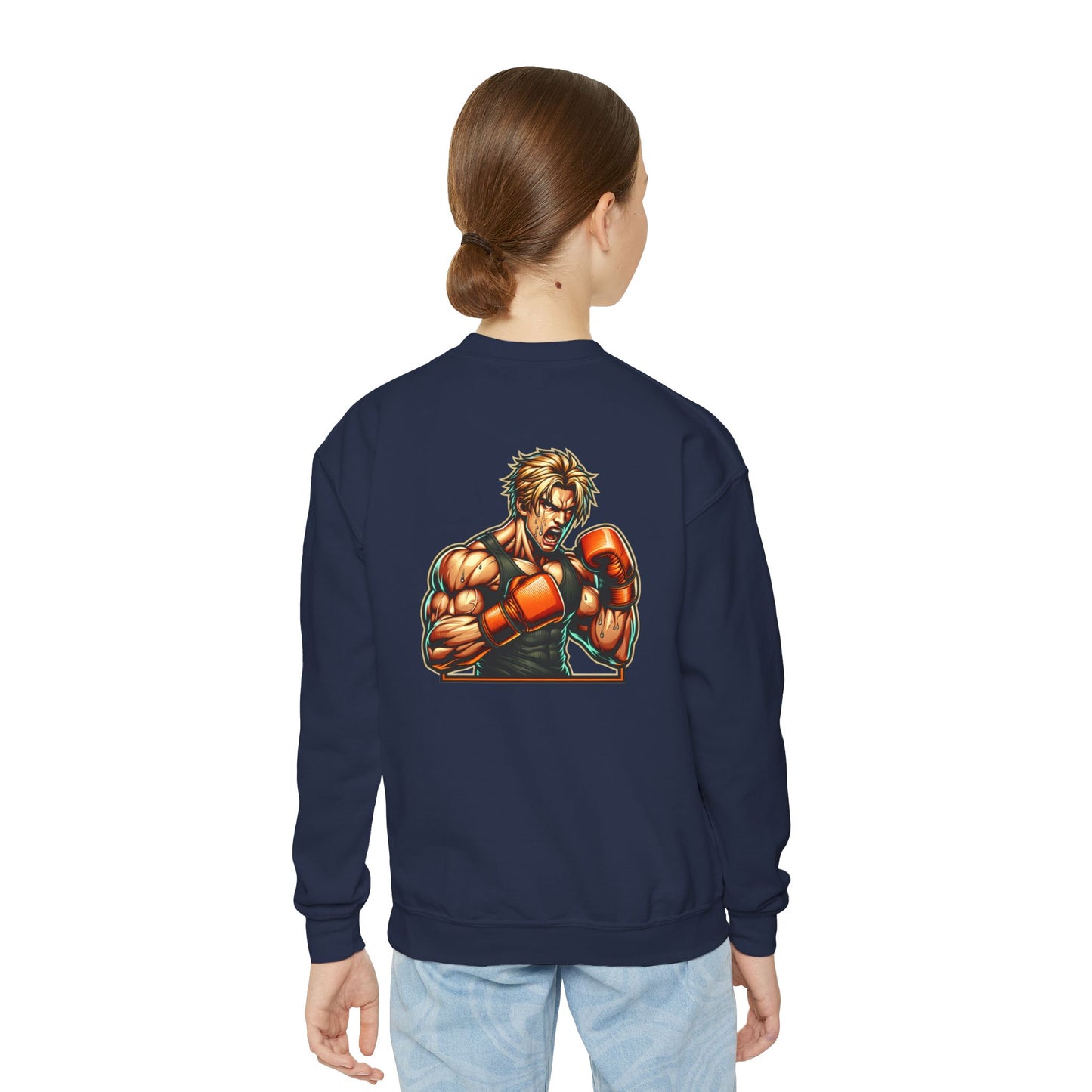 Anime Warrior: Kids' Fighter Sweatshirt