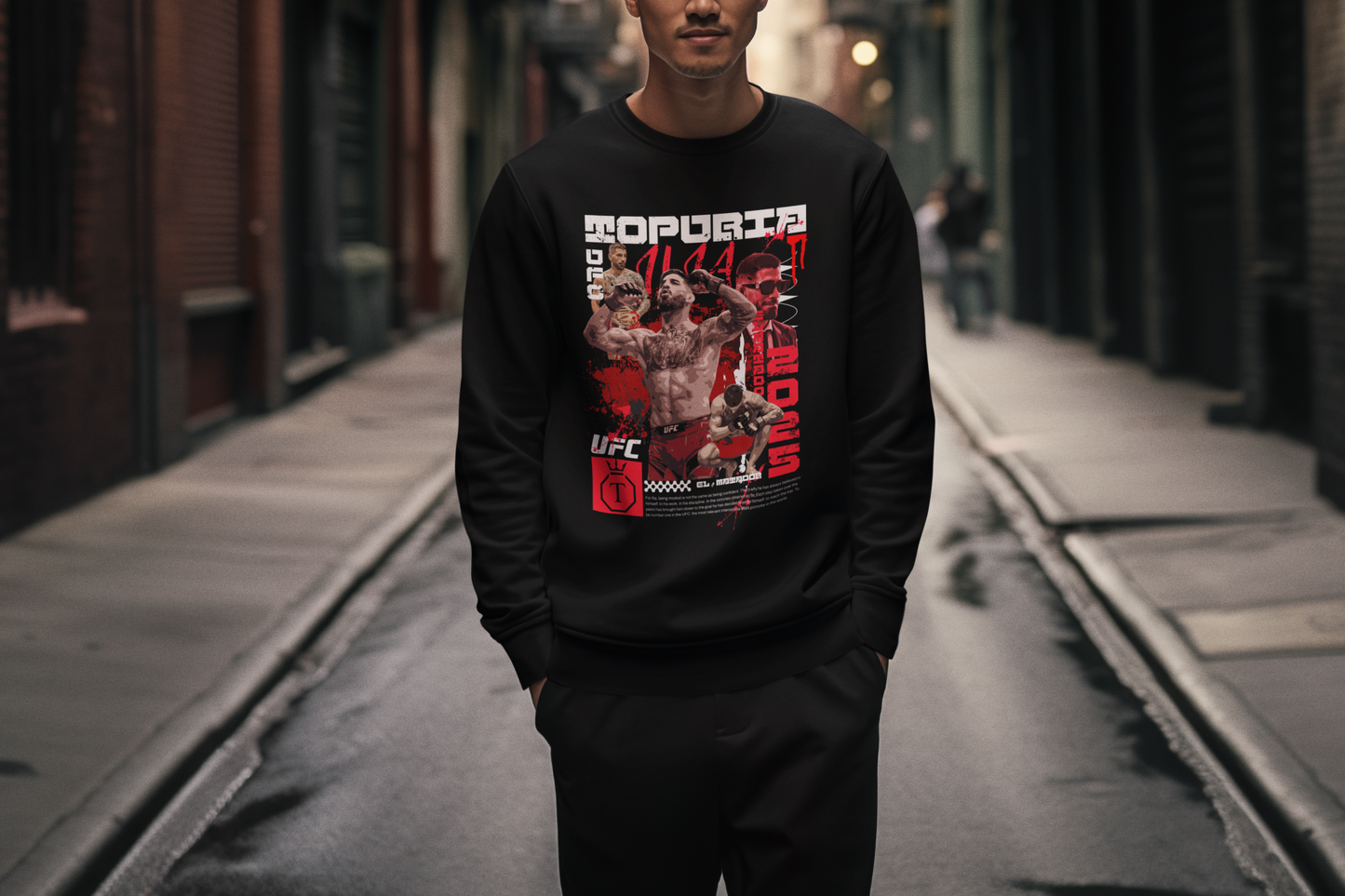 UFC Champion Ilia Topuria El Matador Sweatshirt